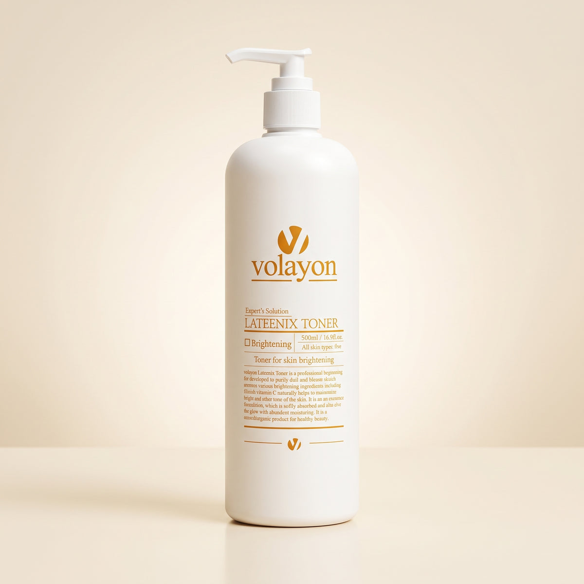 VOLAYON Lateenix Toner 500ml — Brightening