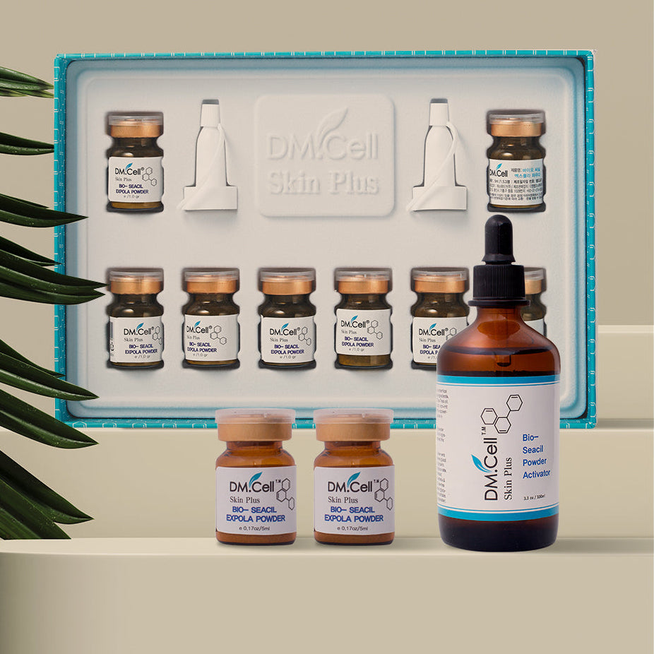 Dm cell Korean Facial Peel Natural Spicule Peeling Bio Seacil Exfola Kit  for Skin Renewal