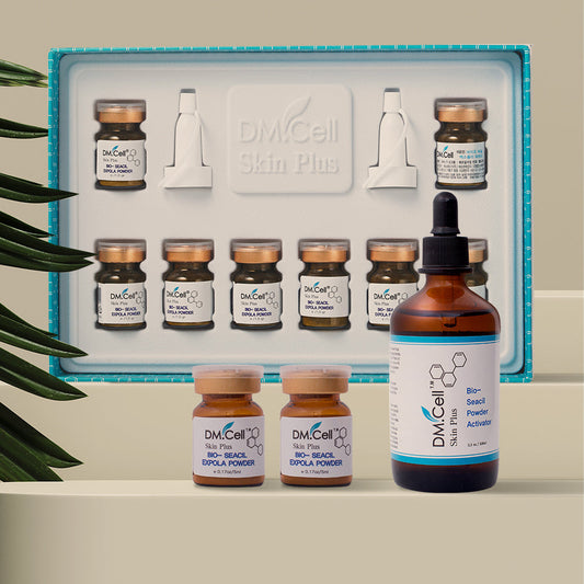 Dm cell Korean Facial Peel Natural Spicule Peeling Bio Seacil Exfola Kit  for Skin Renewal