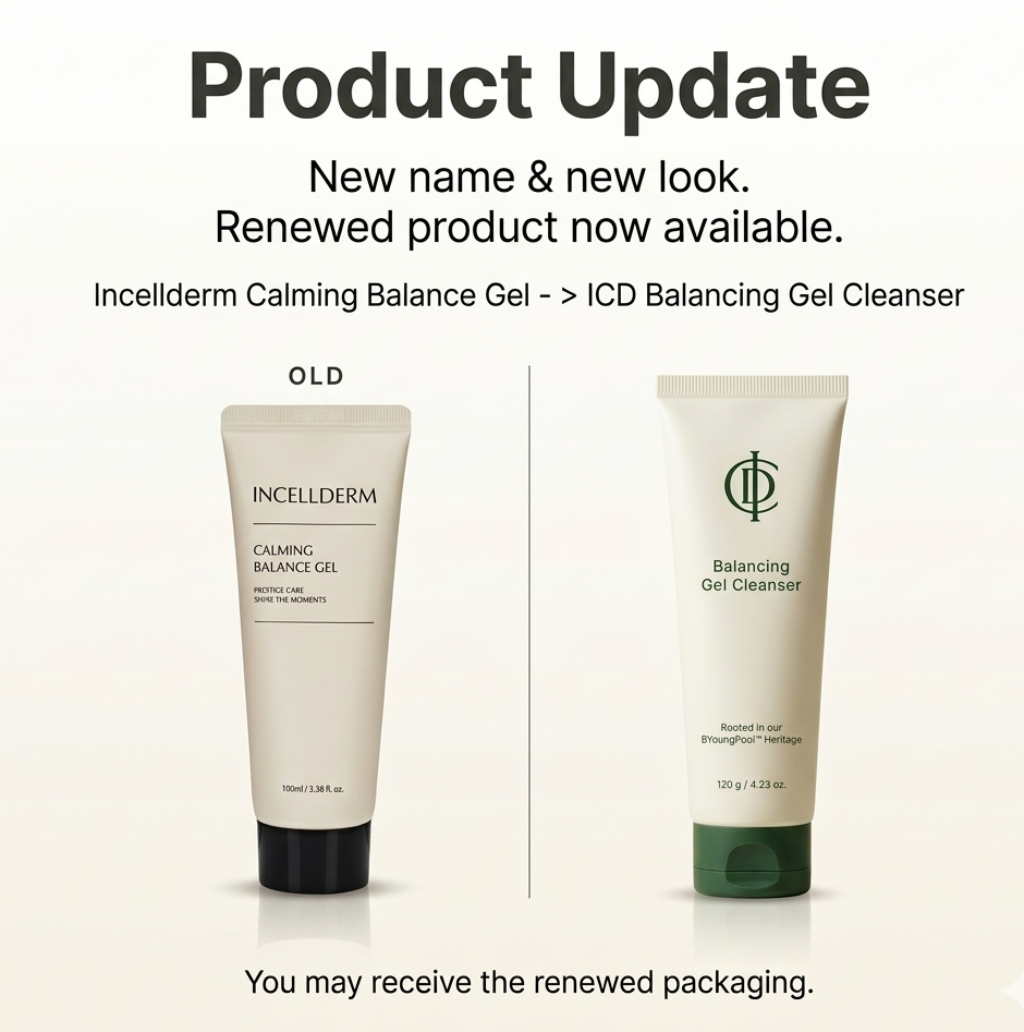ICD Balancing Gel Cleanser renewed packaging