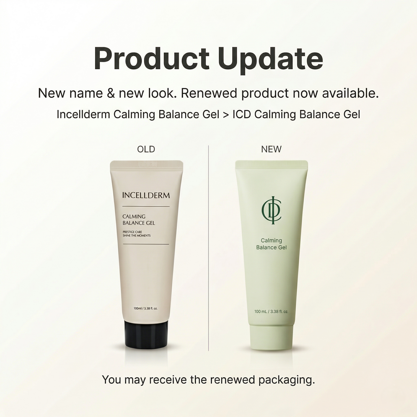 ICD Balancing Gel Cleanser renewed packaging