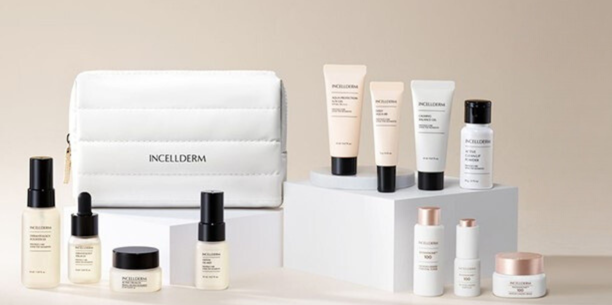 Incellderm Korea Mini TSA -approved Travel size 11pcs