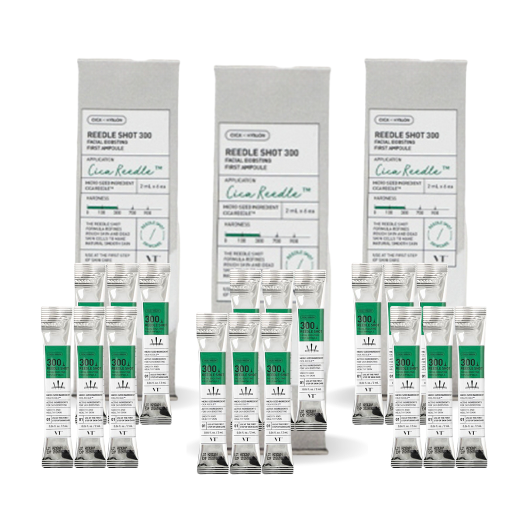 VT Reedle Shot 300 Facial Boosting First Ampoule 2ml* 18P