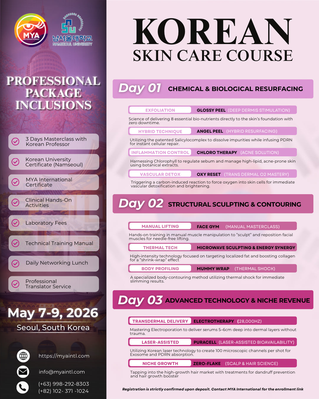 korean skincare course