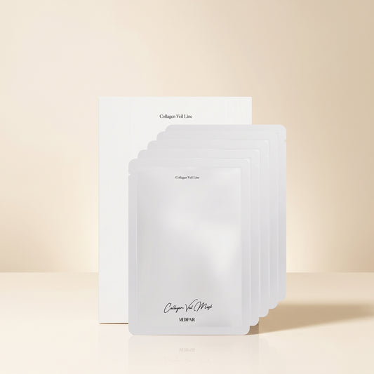 MEDIPAIR Collagen Veil Mask Pack 35g x 5pcs