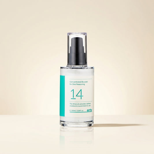 ERTY 14 Concentrate Booster for Skin Balancing 100ml — salicylic acid — Korean skincare — cosmogangnam.com
