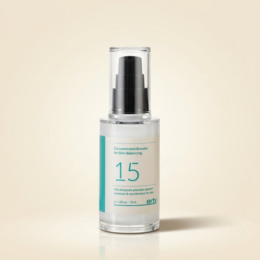 ERTY 15 Soothing Ampoule 30ml Balancing Sebum Control — salicylic acid — Korean skincare — cosmogangnam.com