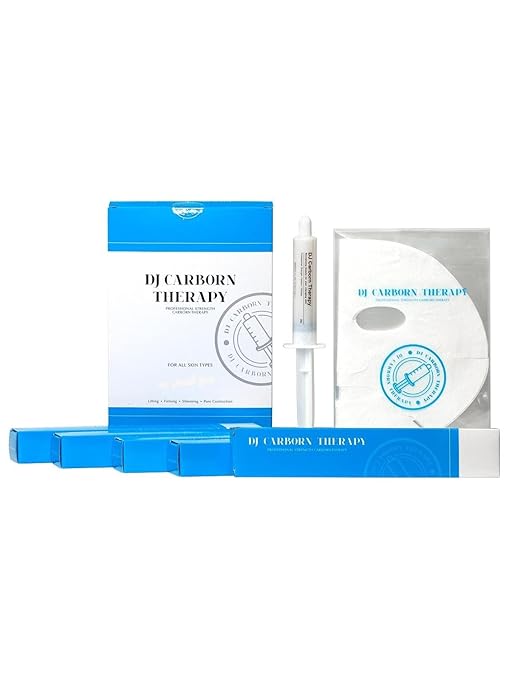 Experience Carboxy CO2 Therapy Face & Neck Gel Mask - the ultimate skin care mask for pore tightening and cleansing. Enjoy 5 applications of wrinkle-reducing, skin-renewing treatment for all skin types.