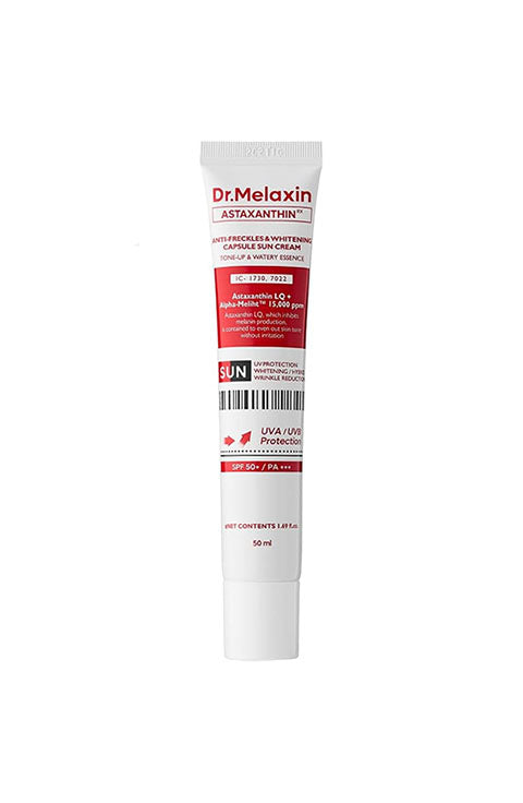 Dr.Melaxin Astaxanthin Capsule Sunscreen SPF 50+/ PA +++ 50ml