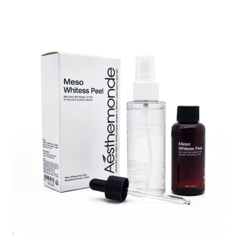 Aestehmonde MESO Whitess Exfoliation System FacialPeel Set Treatment 