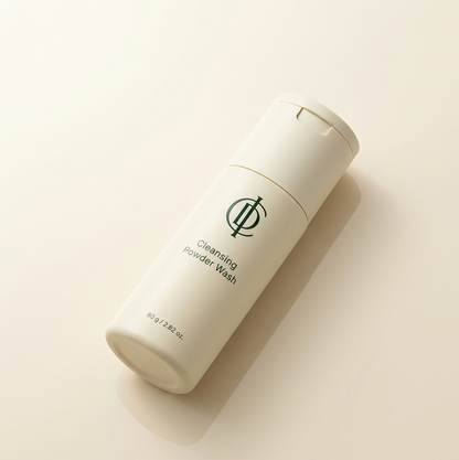 Water-activated enzyme powder cleanser for smooth skin