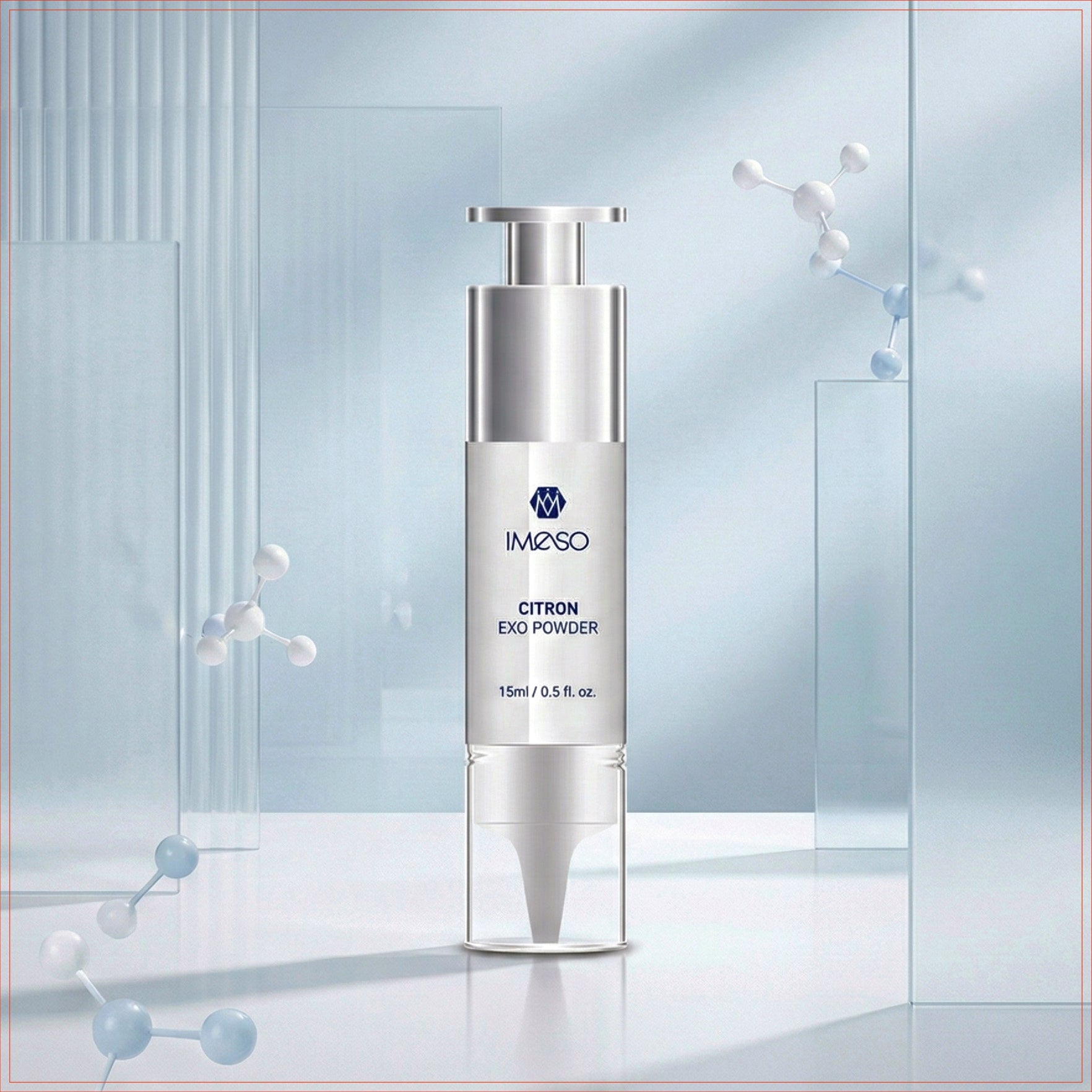 Niacinamide, Alpha-Arbutin, and Glutathione powder-to-serum for uneven skin tone.