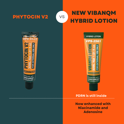 VQM VIBANQM Hybrid Lotion Cream (Phytocin V2 Renewal) — PDRN, Niacinamide & Adenosine