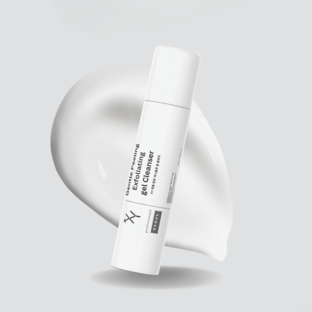 XY Professional Gentle Peeling Exfoliating Gel Cleanser Korean Dual-Action Exfoliator